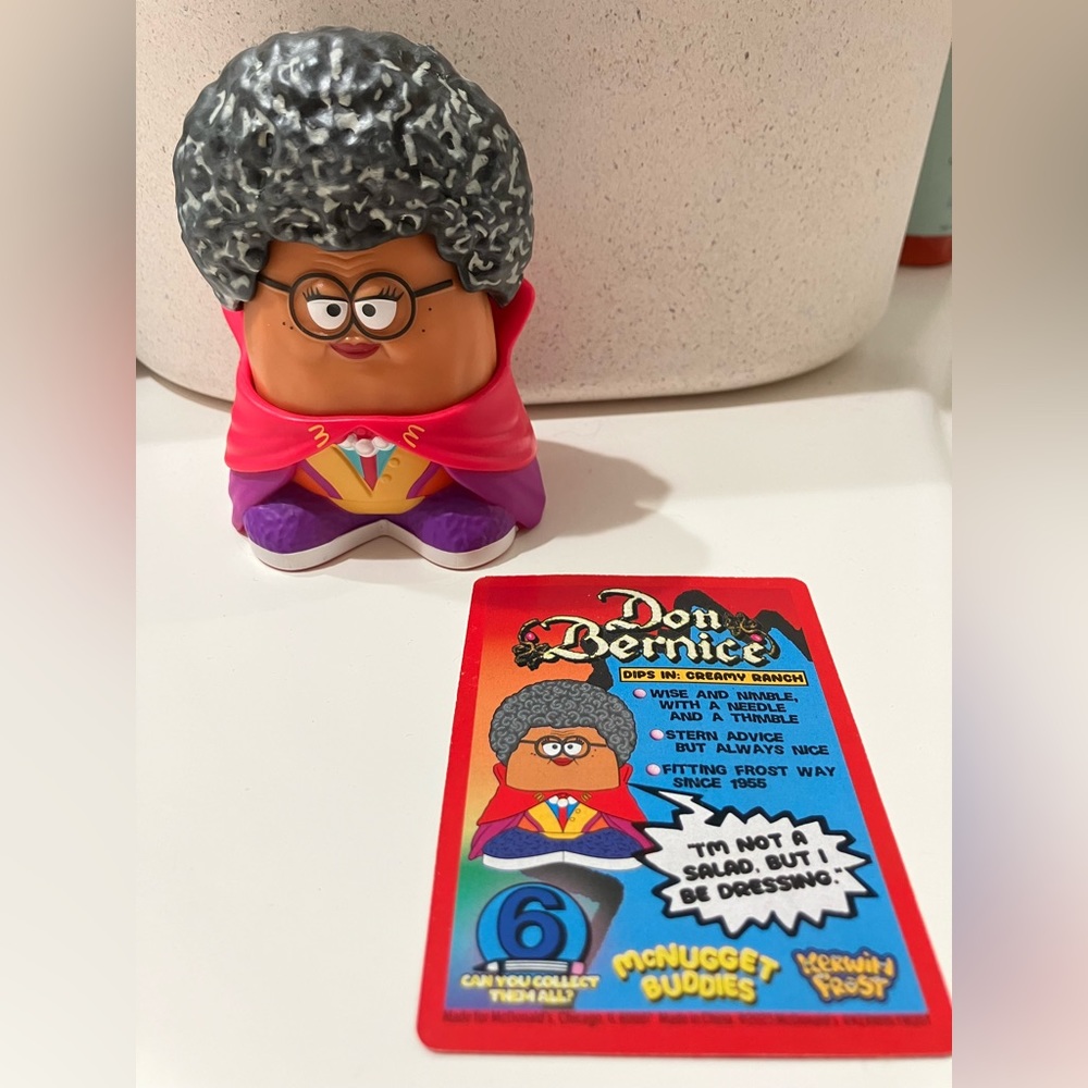 LIMITED EDITION Kerwin Frost “Don Bernice” McDonalds McNuggets collectible